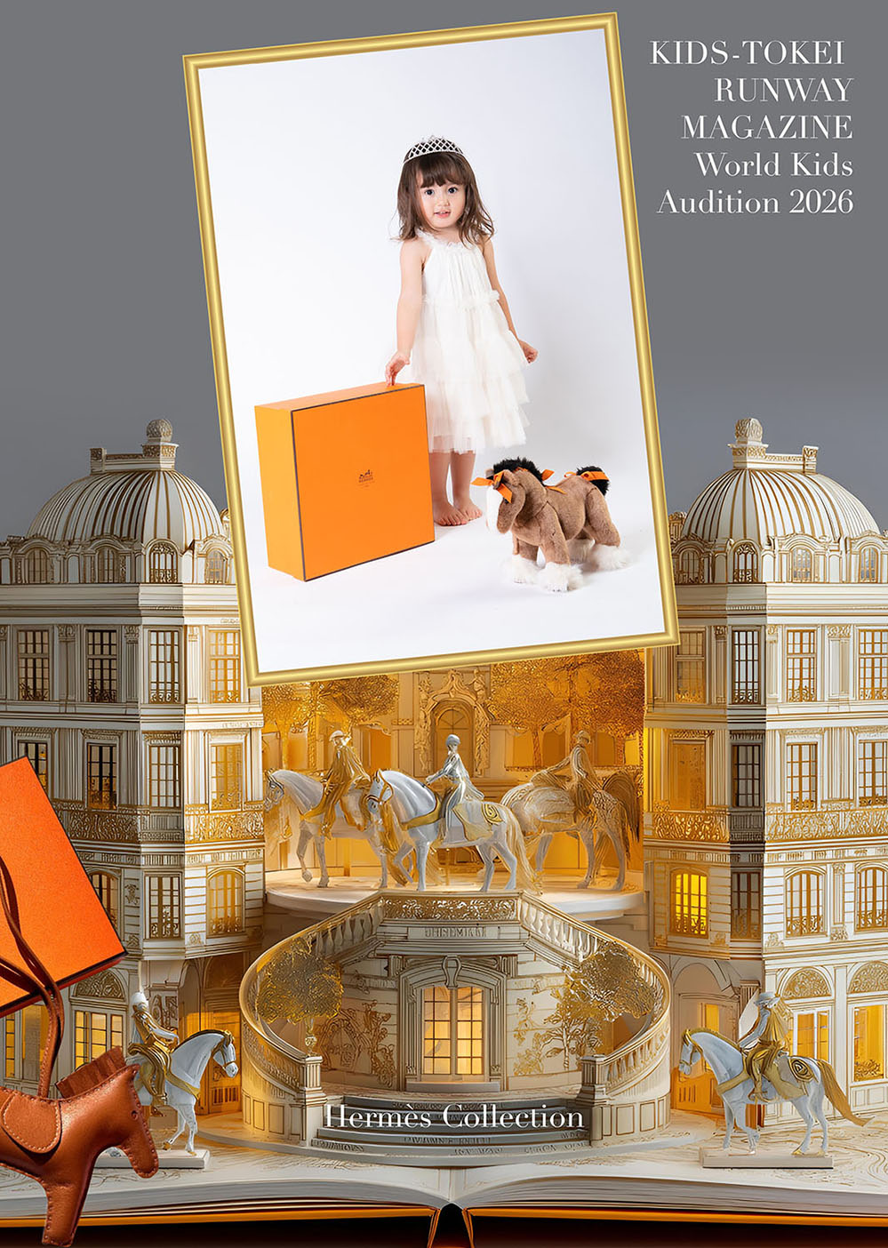 KIDS-TOKEI on RUNWAY MAGAZINE ® WORLD KIDS AUDITION 2026 Vol.1