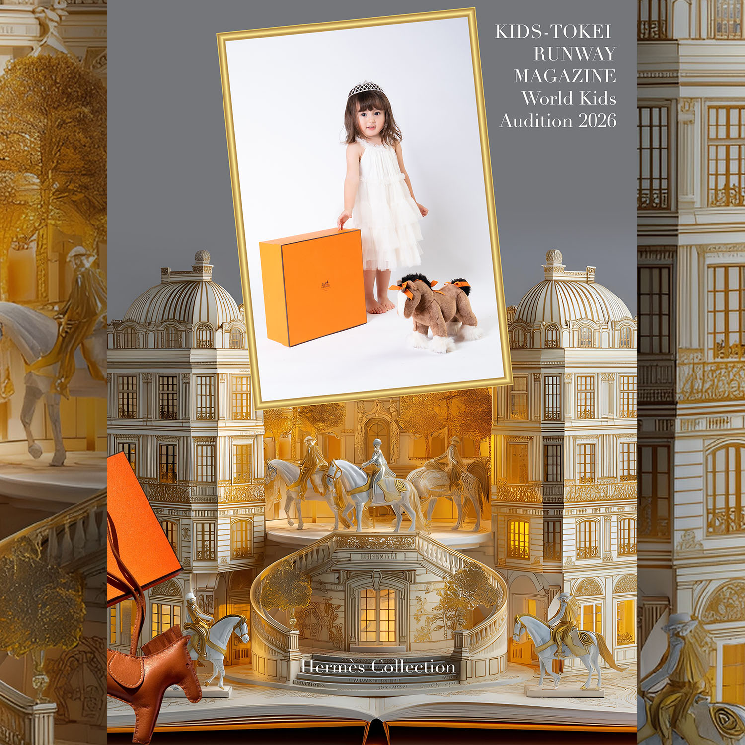 KIDS-TOKEI on RUNWAY MAGAZINE ® WORLD KIDS AUDITION 2026 Vol.1