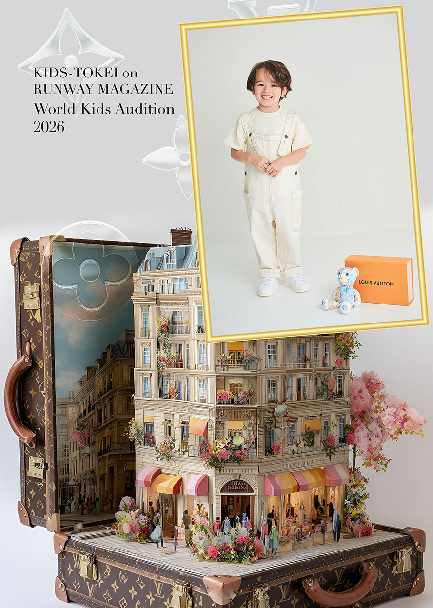 runway magazine LOUIS VUITTON ポスター