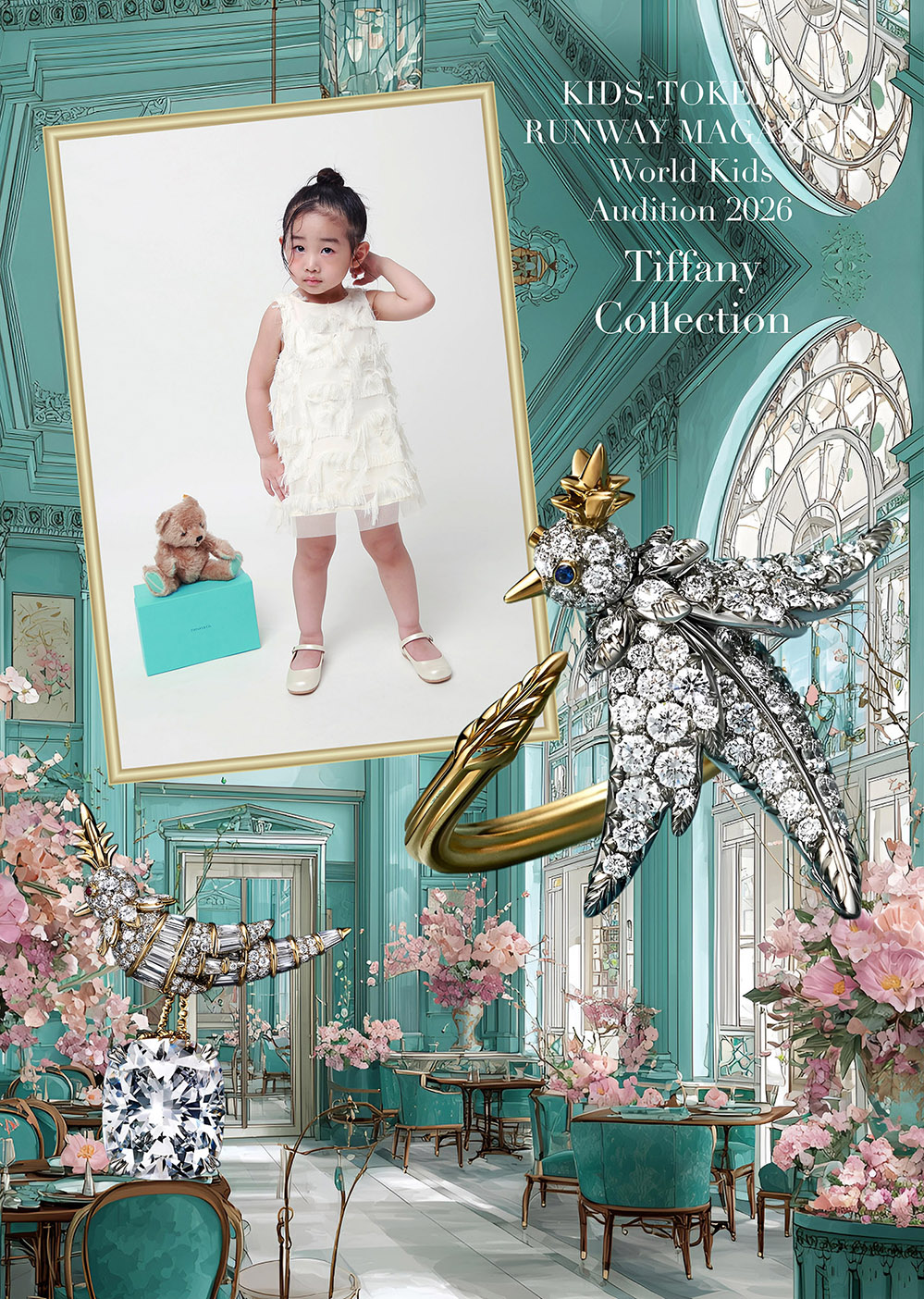 runway magazine Tiffany ポスター