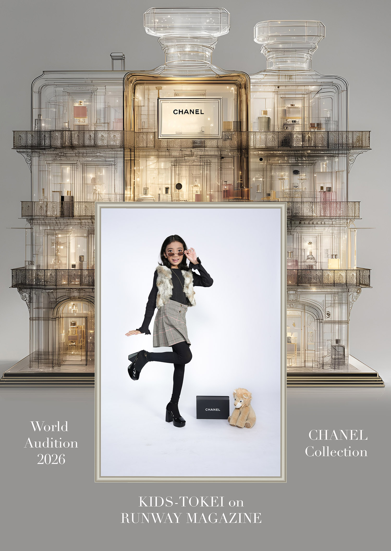 runway magazine CHANEL ポスター