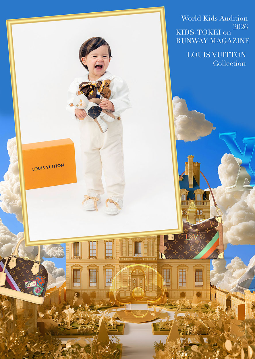 runway magazine Louis Vuitton ポスター
