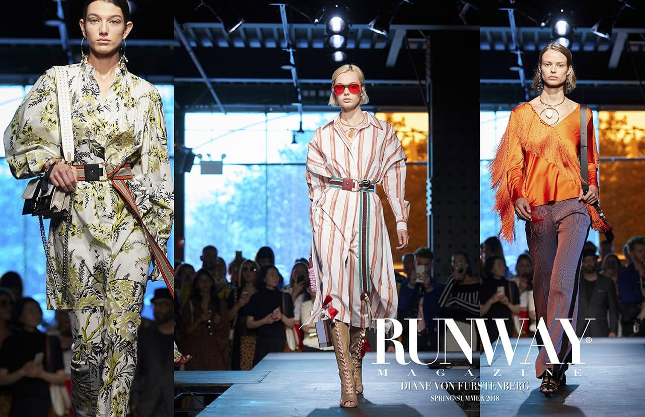 DIANE VON FURSTENBERG 2018春夏 Runway 杂志