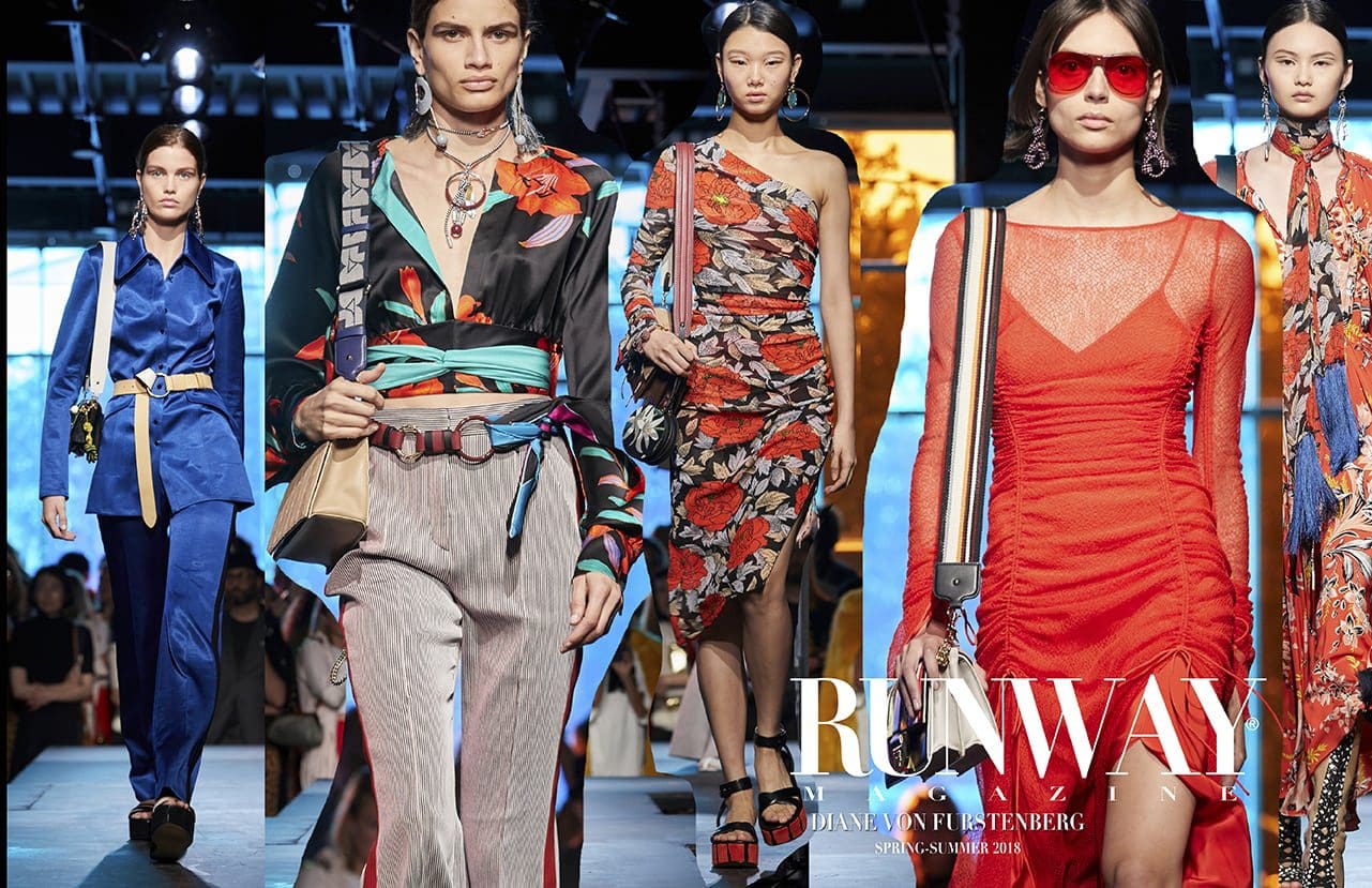 DIANE VON FURSTENBERG 2018春夏 Runway 杂志