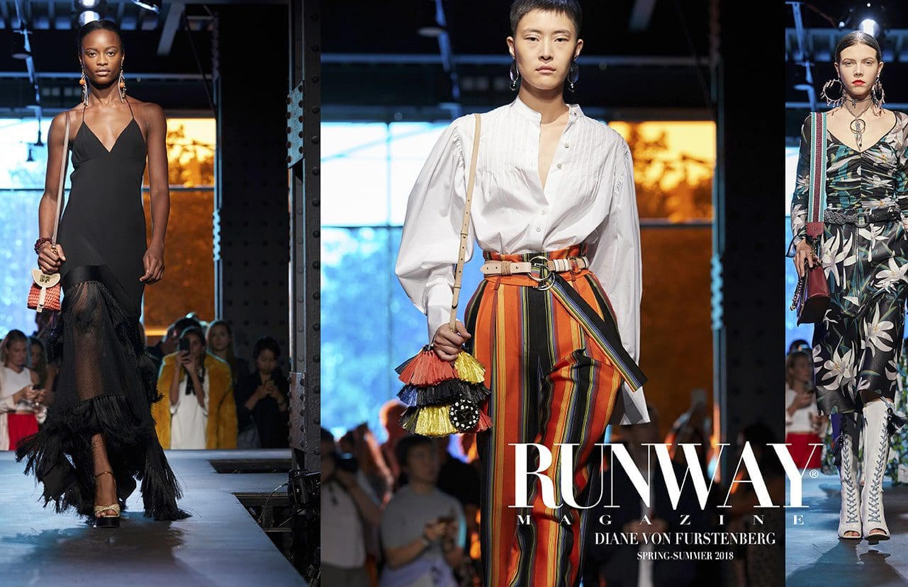 DIANE VON FURSTENBERG 2018春夏 Runway 杂志