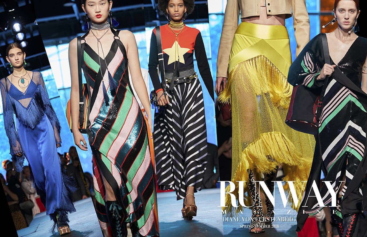 DIANE VON FURSTENBERG 2018春夏 Runway 杂志