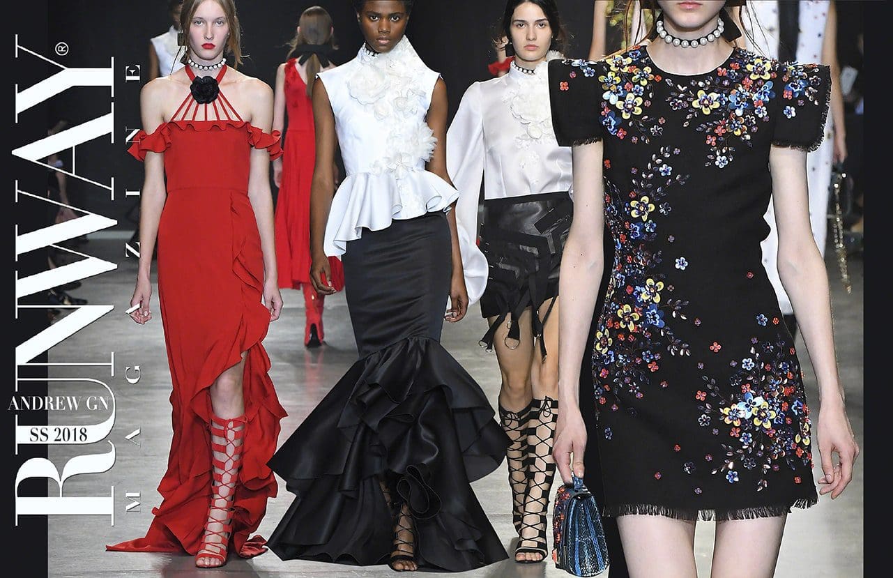 Andrew Gn Spring Summer 2018 von Runway Magazin