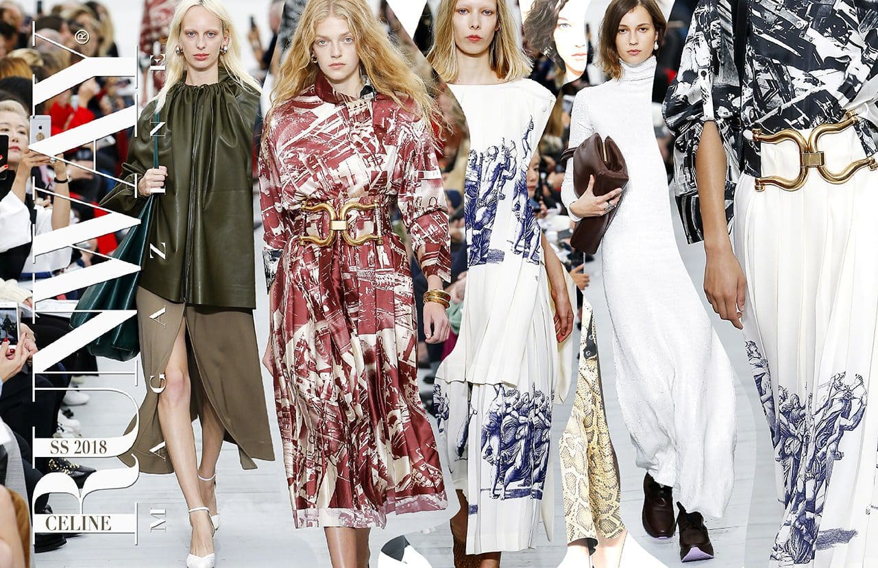 CELINE-SS-2018-Runway-Magazine-Paris-FW Celine Frühling Sommer 2018