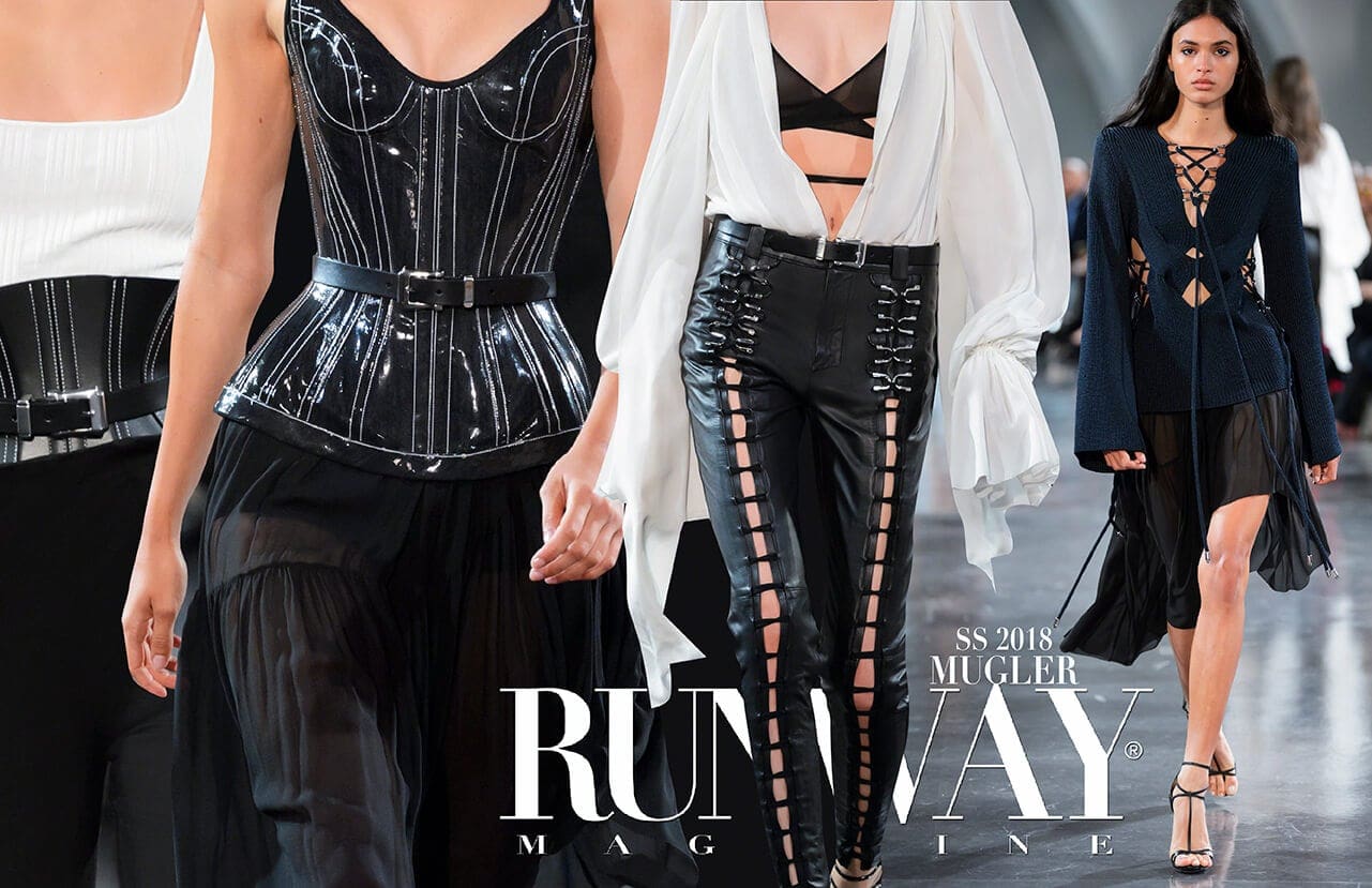 Mugler Primavera Estate 2018 di Runway Magazine