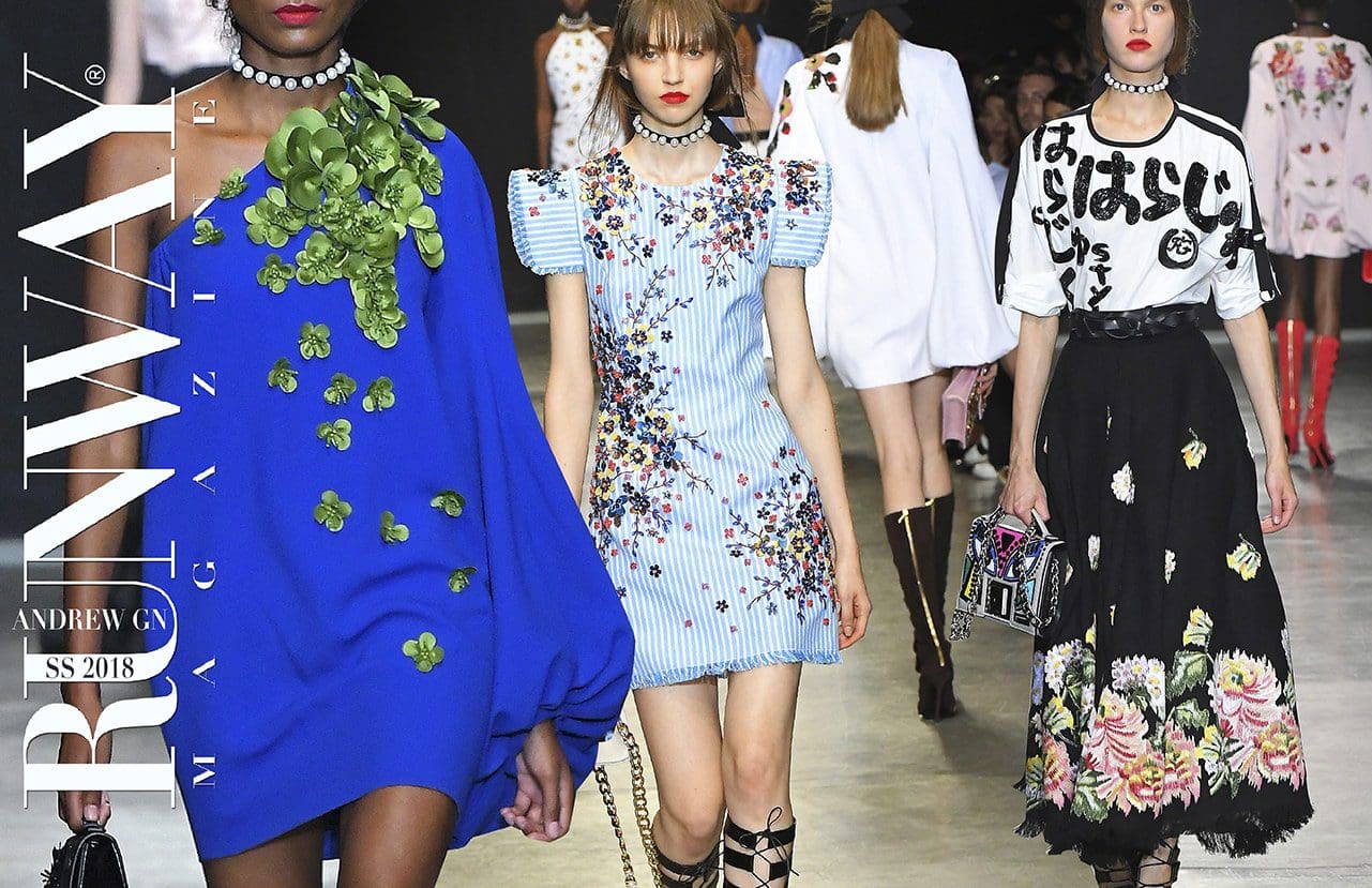 Andrew Gn Spring Summer 2018 von Runway Magazin