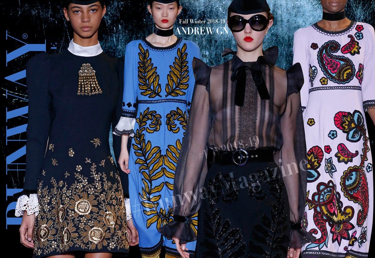 Andrew GN Fall Winter 2018-2019 by Runway Magazine Paris Fashion Week