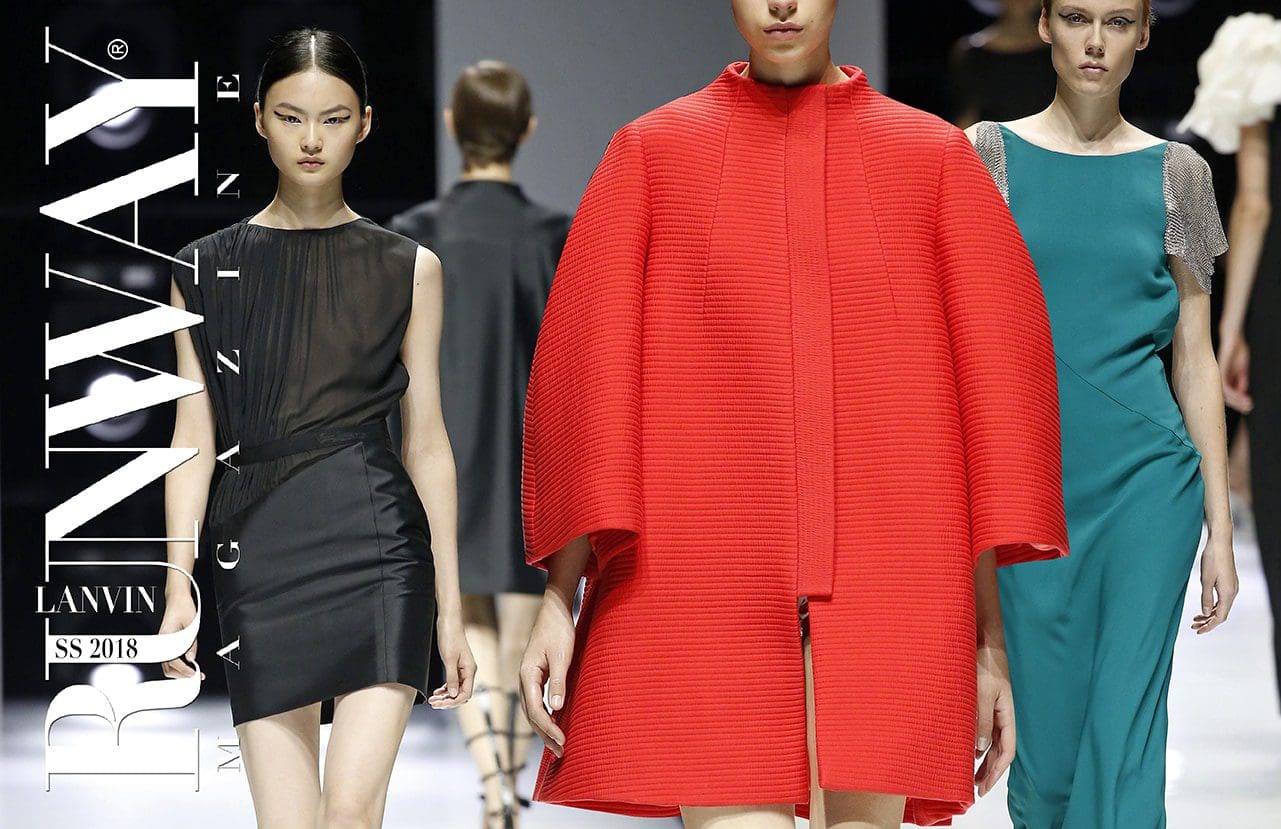 Lanvin Primavera Estate 2018 di Runway Magazine