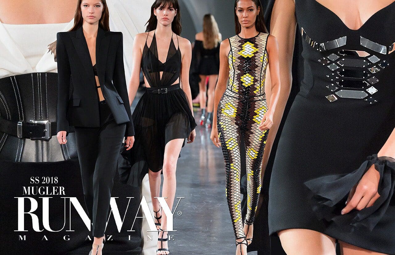 Mugler Primavera Estate 2018 di Runway Magazine