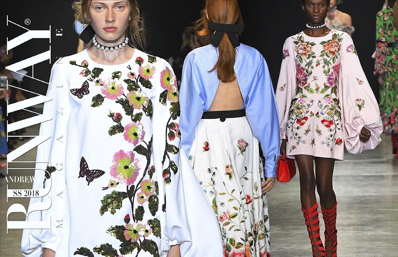 Andrew Gn Spring Summer 2018 von Runway Magazin