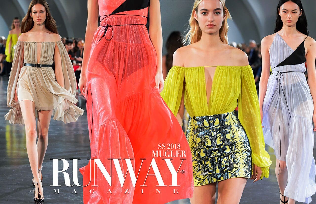 Mugler Primavera Estate 2018 di Runway Magazine
