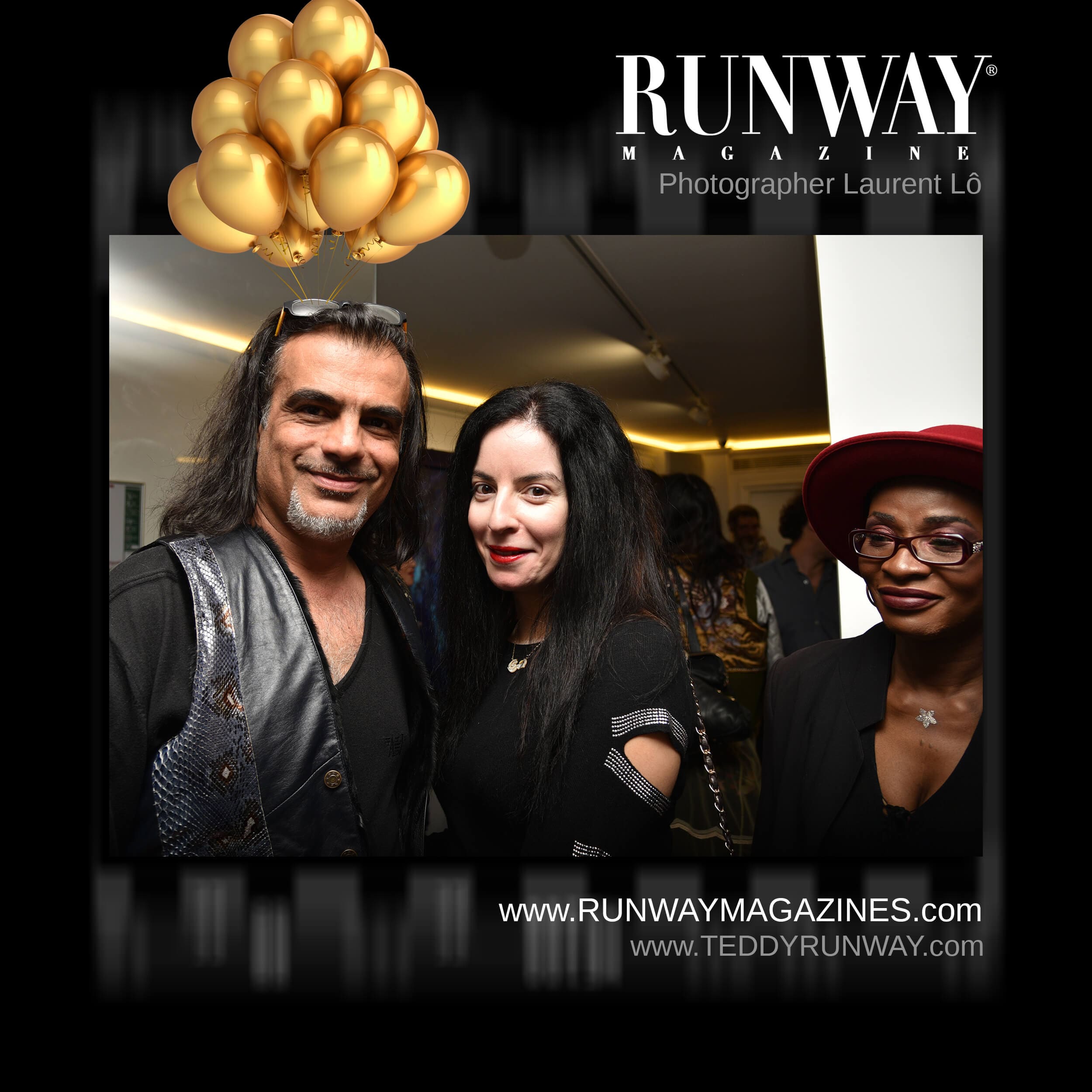 テディー Runway 雑誌公式パーティー。 Runway 雑誌公式パーティー