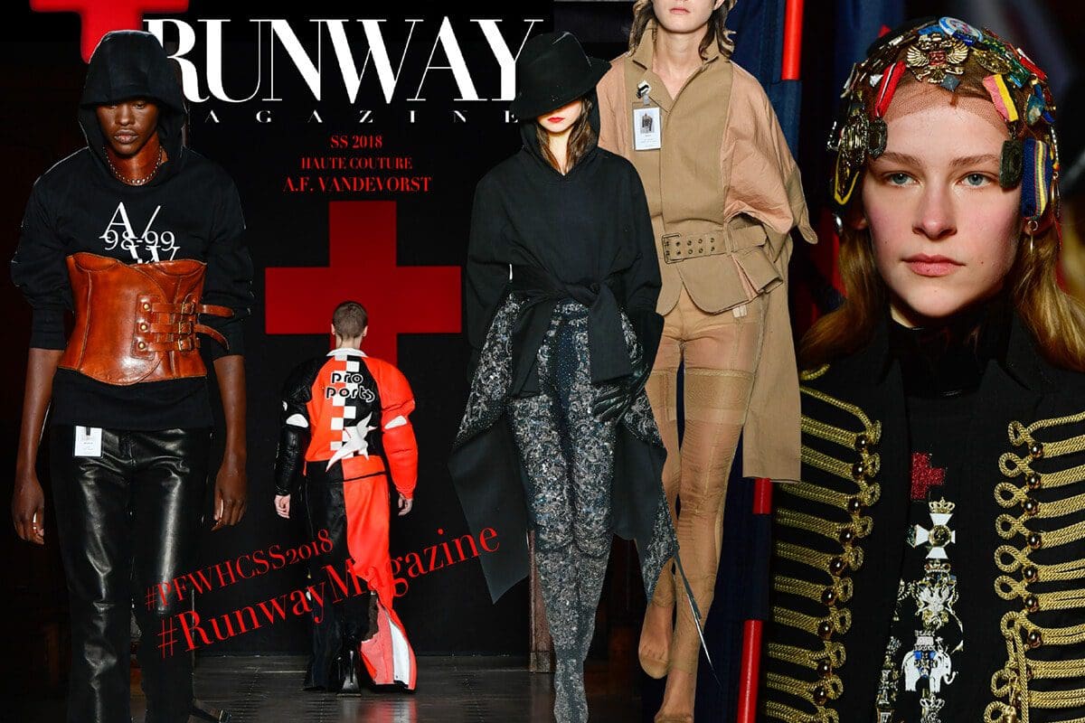 AFVANDEVORSTオートクチュール2018年春夏 Runway 雑誌