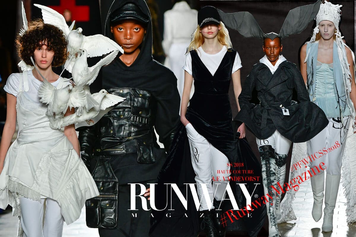 AFVANDEVORSTオートクチュール2018年春夏 Runway 雑誌