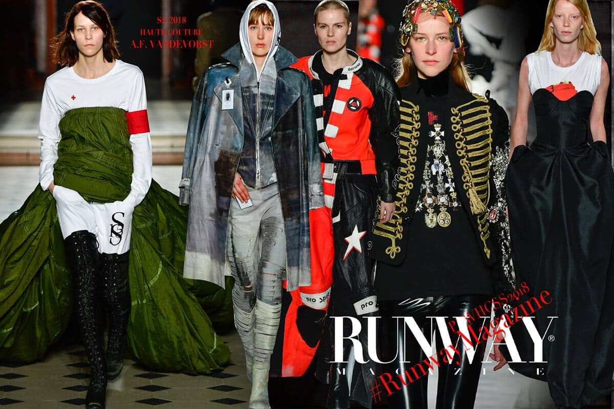 AFVANDEVORSTオートクチュール2018年春夏 Runway 雑誌