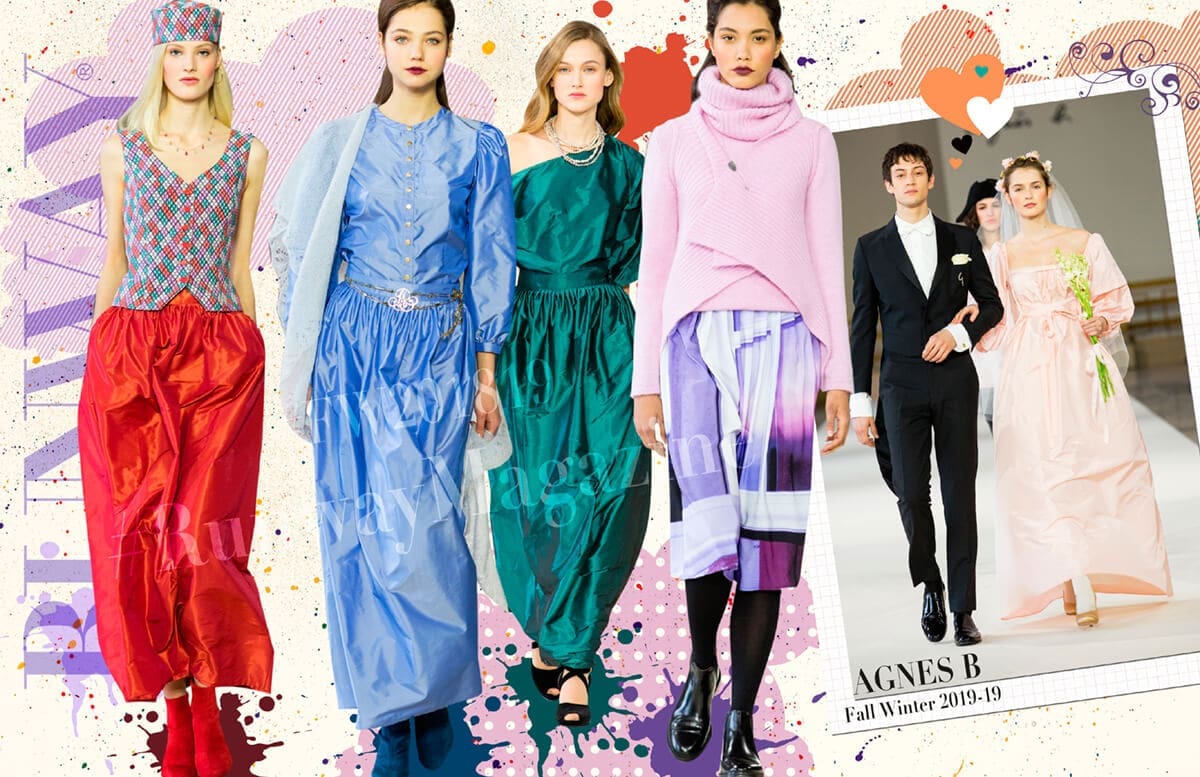 AGNES B outono-inverno 2018-2019 por Runway Revista Paris FW