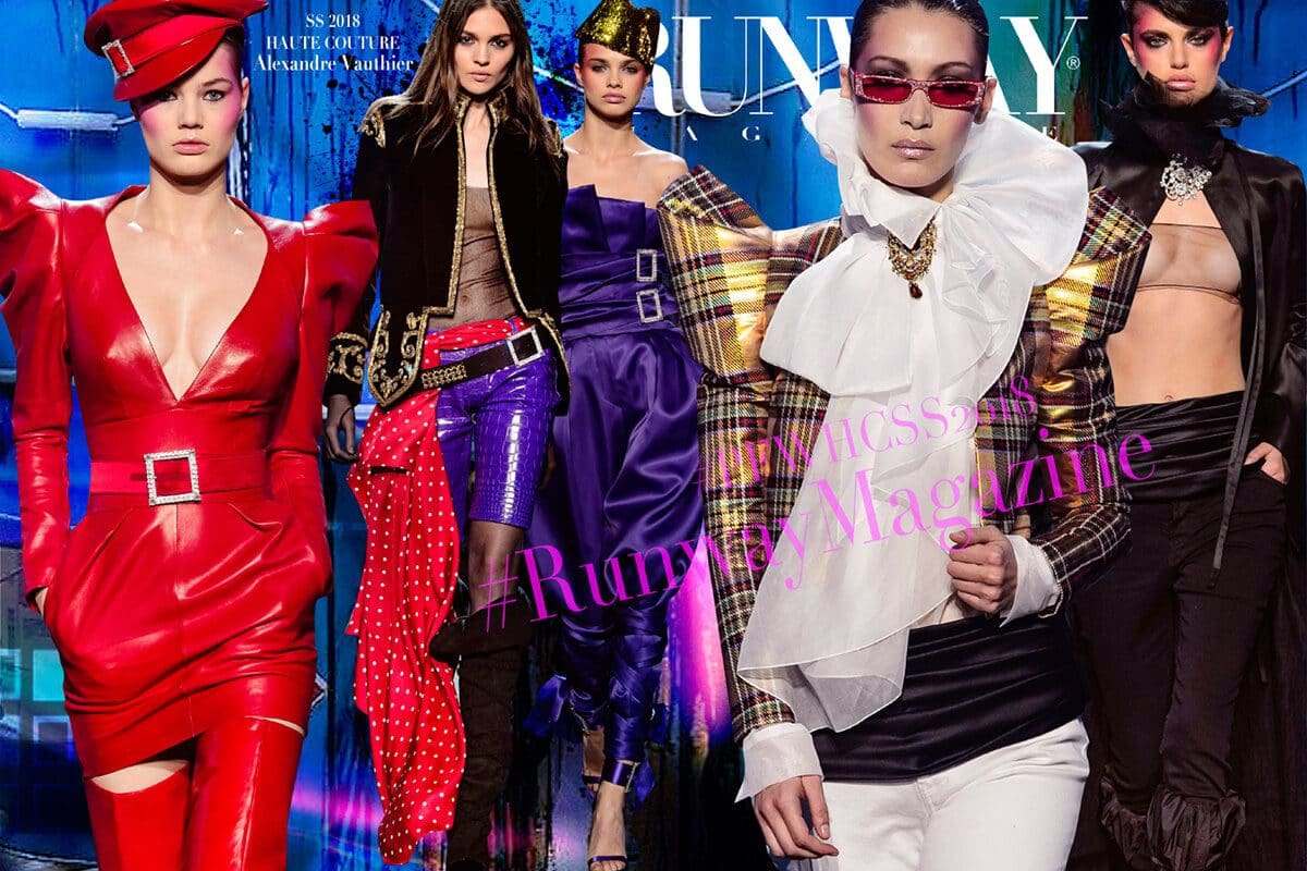 ALEXANDRE VAUTHIER Haute Couture Spring Summer 2018 by Runway Magazine