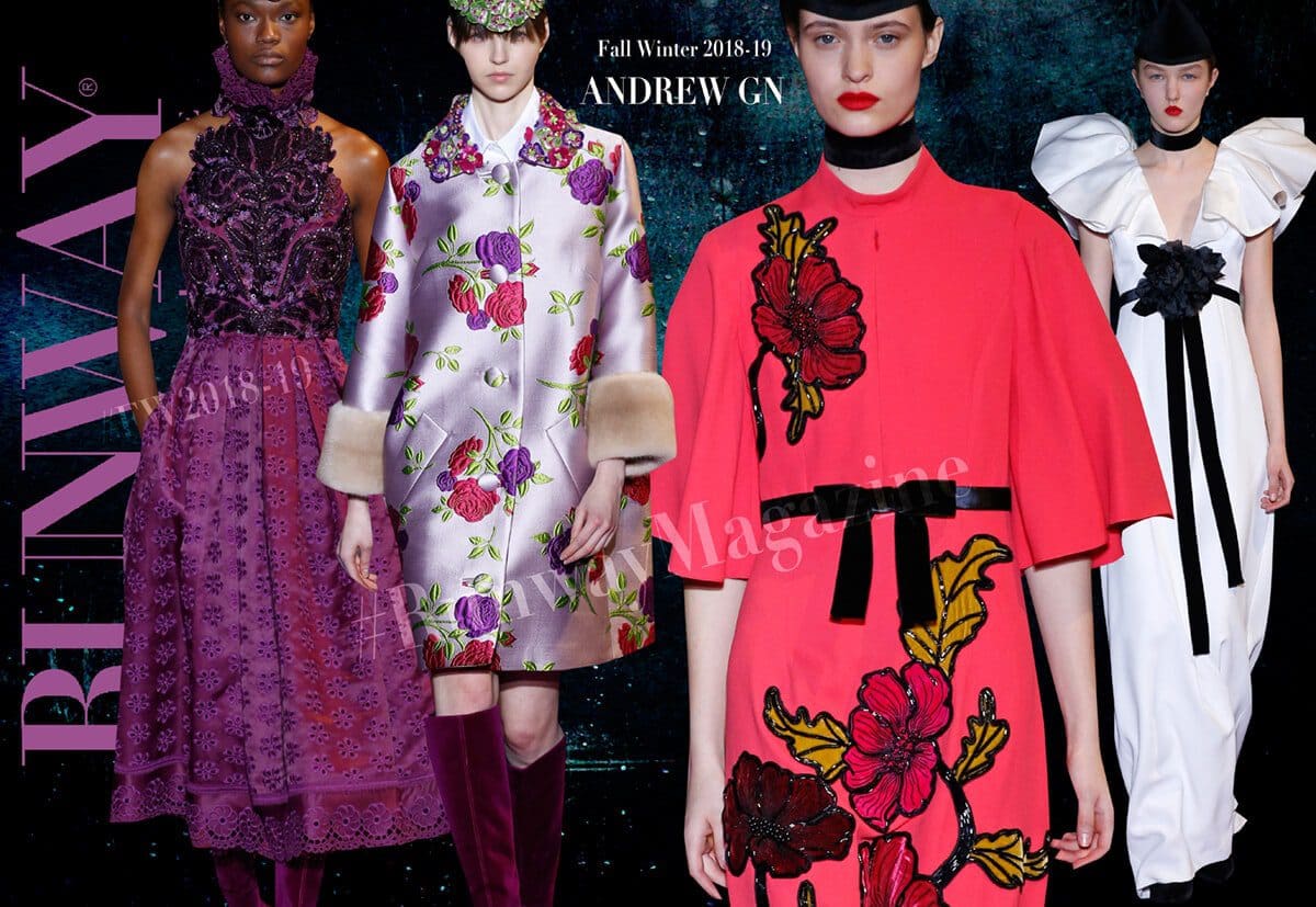 Andrew GN Fall Winter 2018-2019 by Runway Magazine Paris Fashion Week