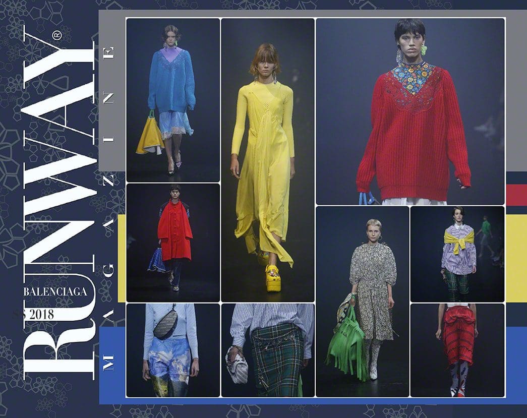 BALENCIAGA-SS-2018-Runway-Magazine-Paris-FW Printemps Été 2018