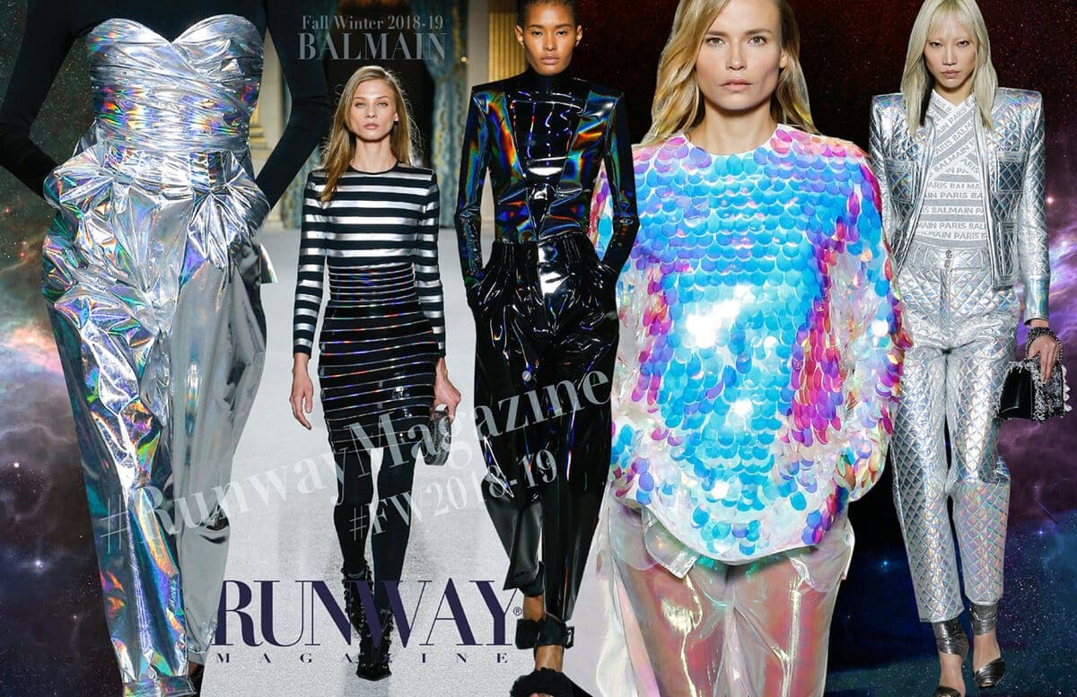 Balmain di Runway Magazine Paris Autunno Inverno 2018-2019