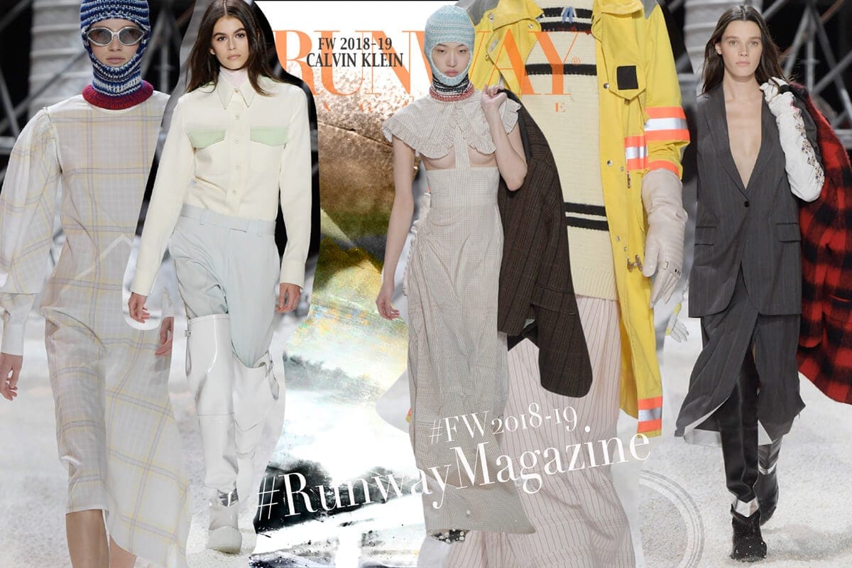 Calvin Klein Outono-Inverno 2018-19 Nova York por Runway revista