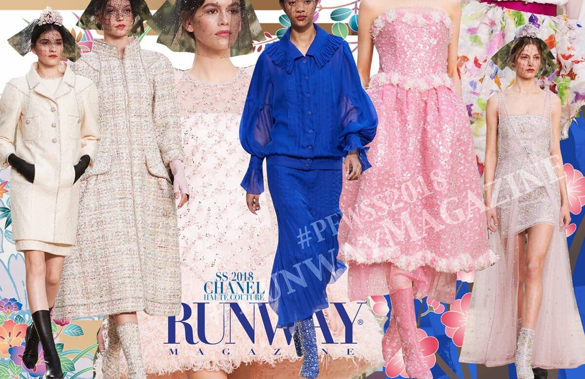 香奈儿（Chanel）2018春夏高级定制 Runway 杂志