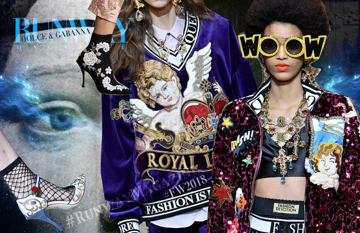 Dolce Gabanna Fall Winter 2018 2019 by Runway Magazine Milan