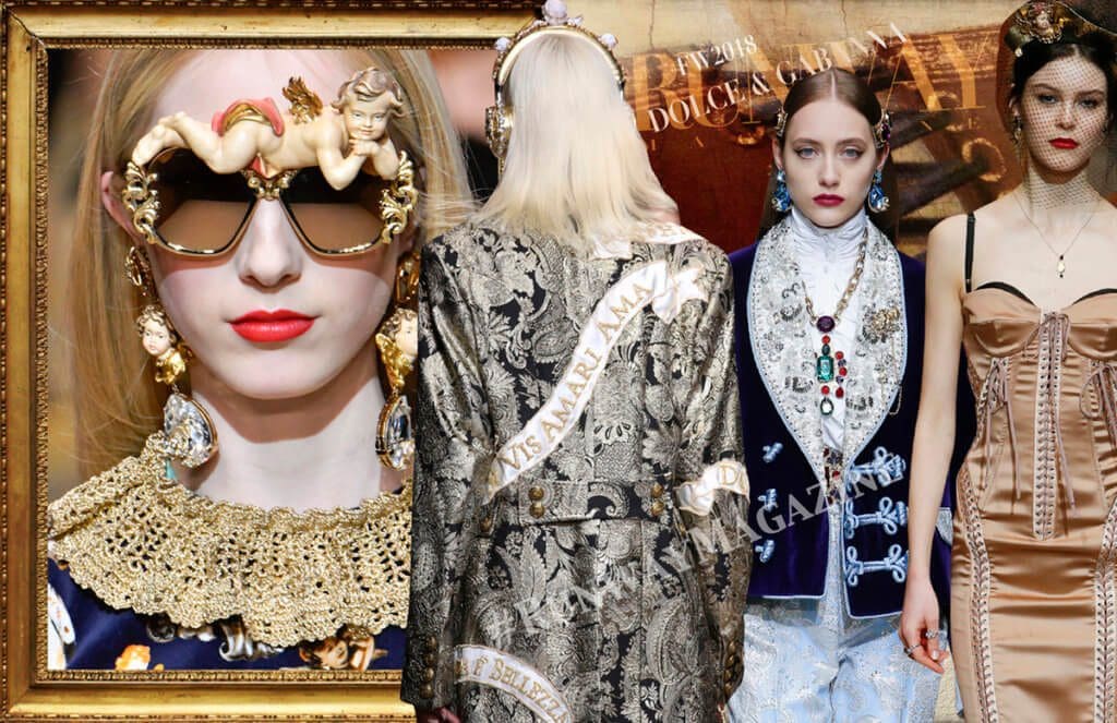 Dolce Gabanna Otoño Invierno 2018 2019 por Runway Revista Milán