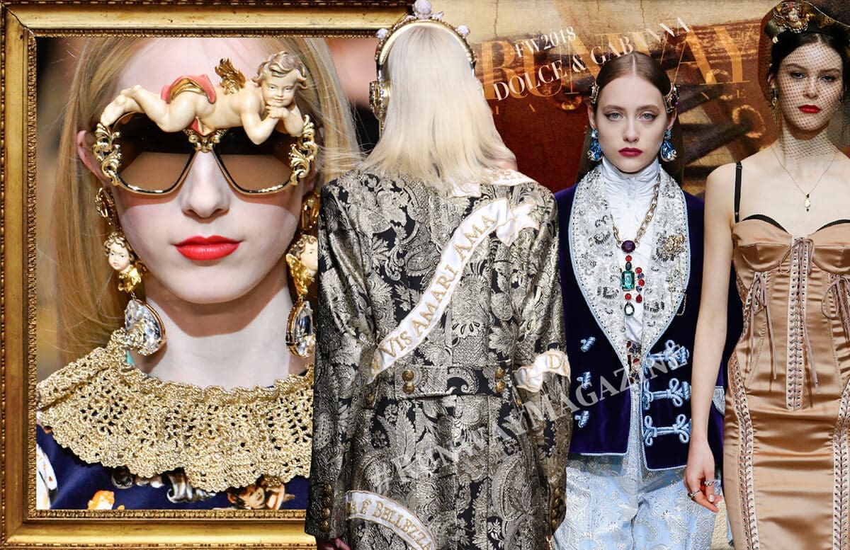 Dolce Gabanna Fall Winter 2018 2019 by Runway Magazine Milan