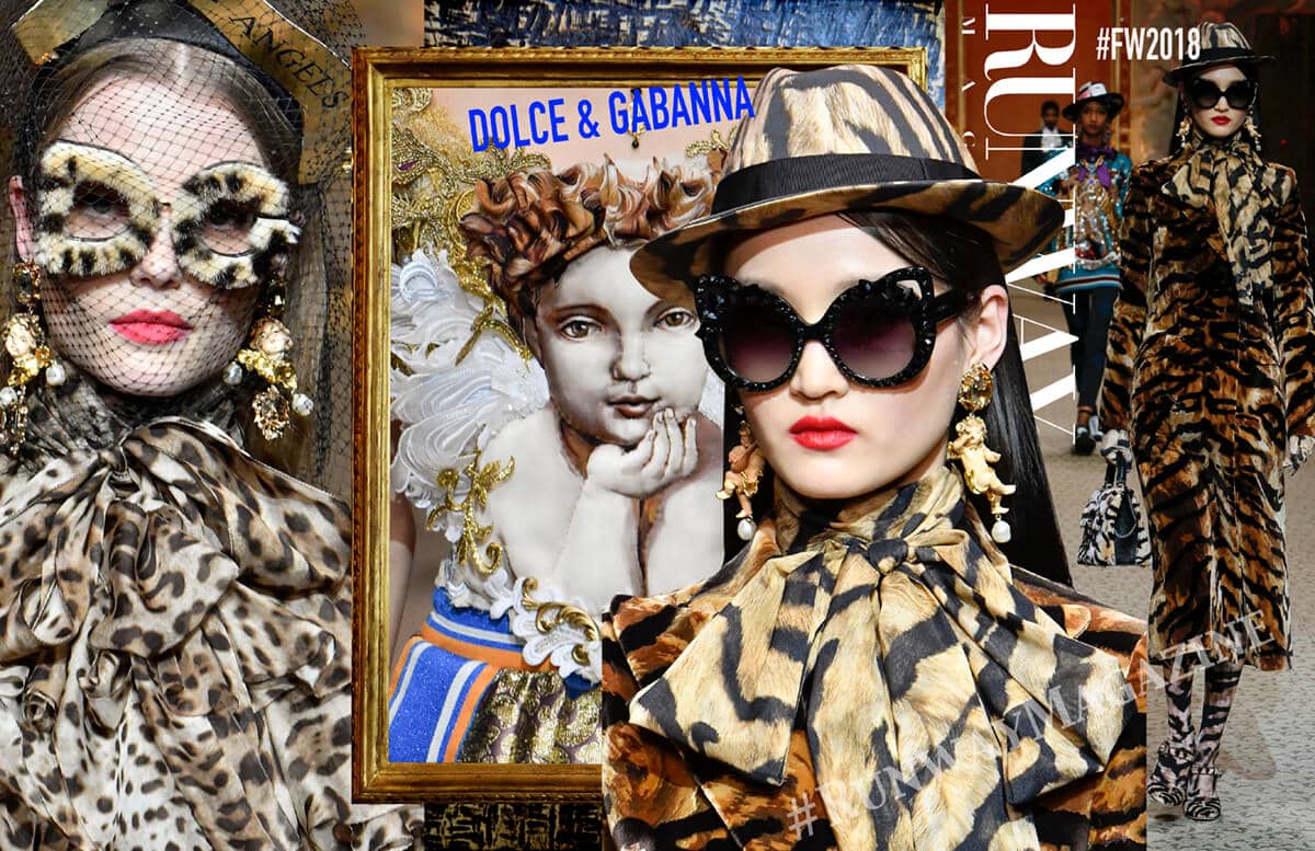 Dolce Gabanna Fall Winter 2018 2019 by Runway Magazine Milan