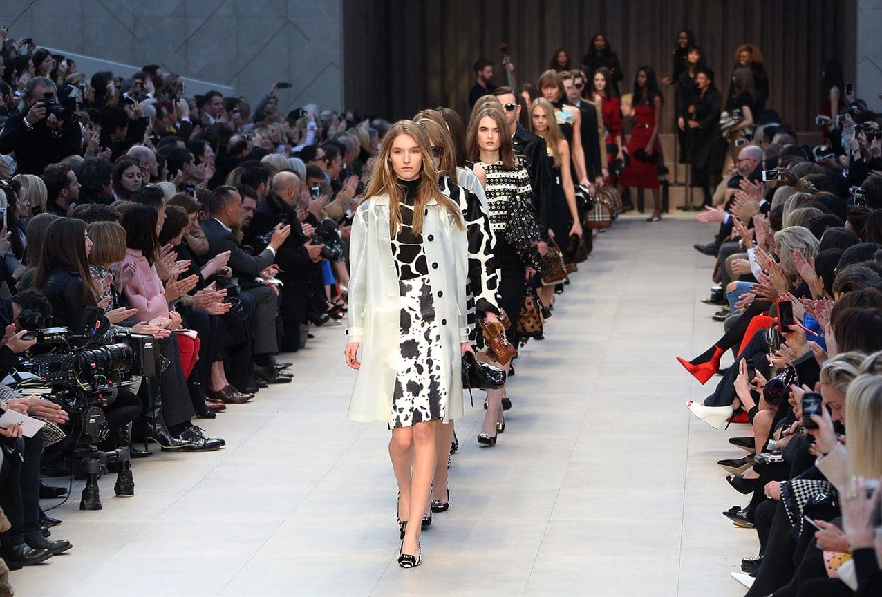 London Fashion Week Burberry Prorsum Show History of the Fashion Week