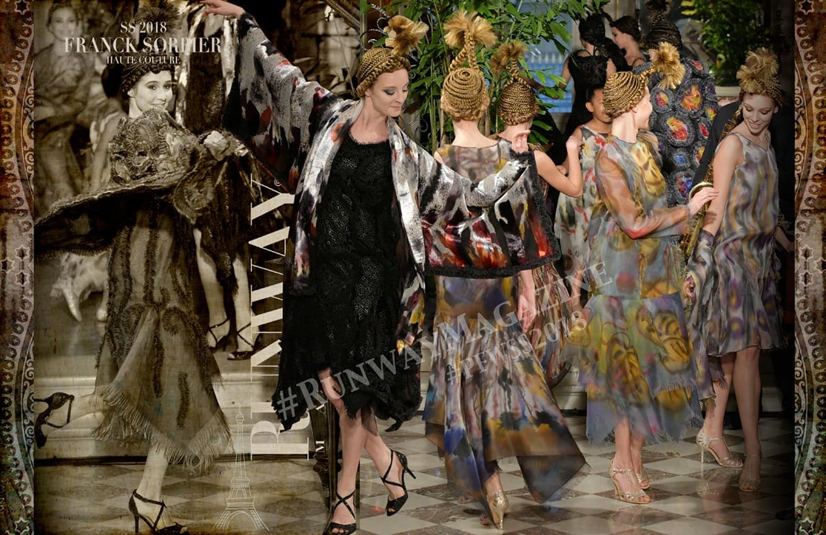 Franck Sorbier Runway Magazine Printemps Été 2018