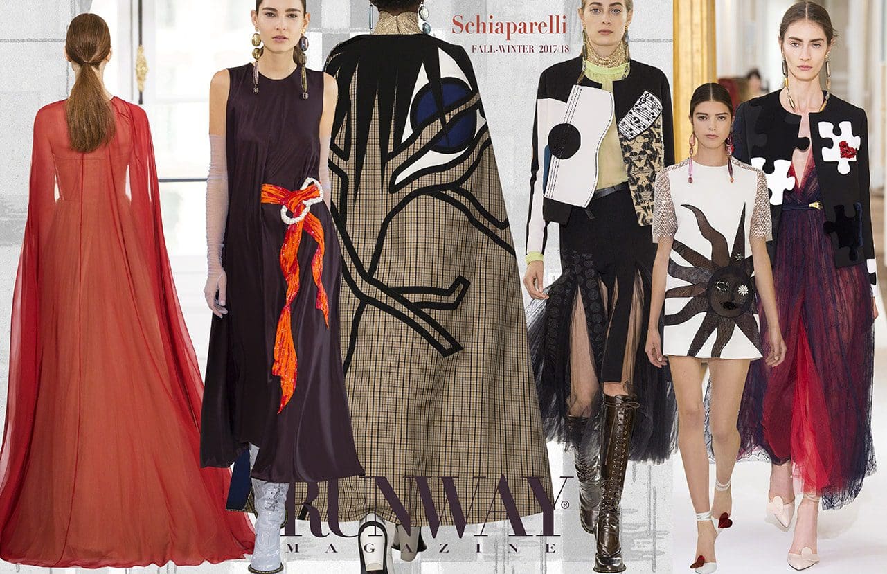 SCHIAPARELLI Otoño Invierno 2017-18 por Runway Revistas