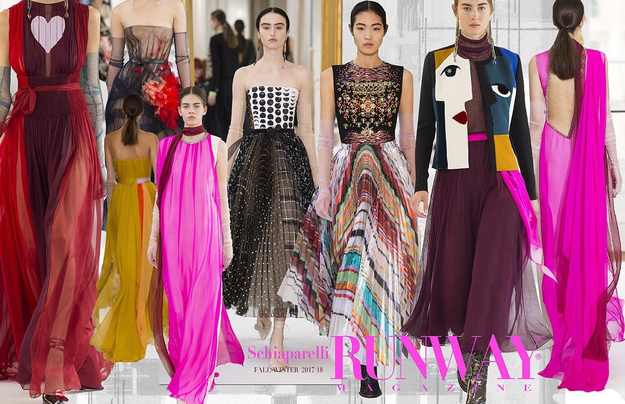 SCHIAPARELLI Otoño Invierno 2017-18 por Runway Revistas