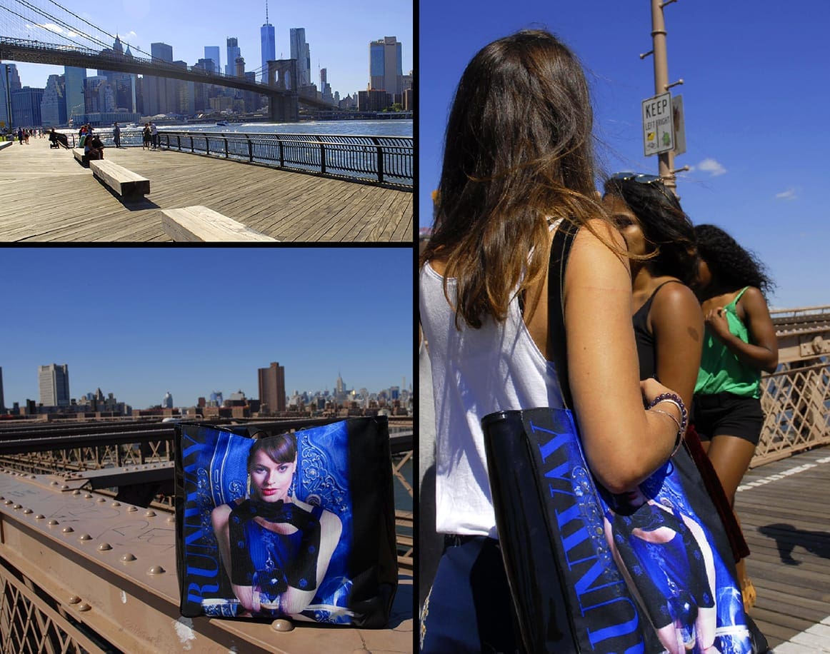 RUNWAY MAGAZINE Tote in New York Wonderland