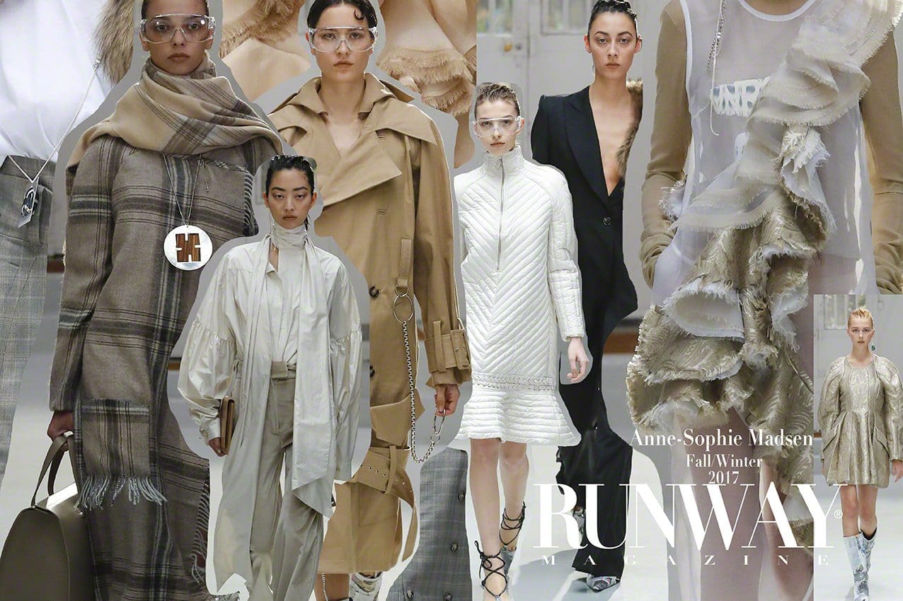 Anne-Sophie Madsen Autunno Inverno 2017-2018 Paris Fashion Week di Runway Magazine