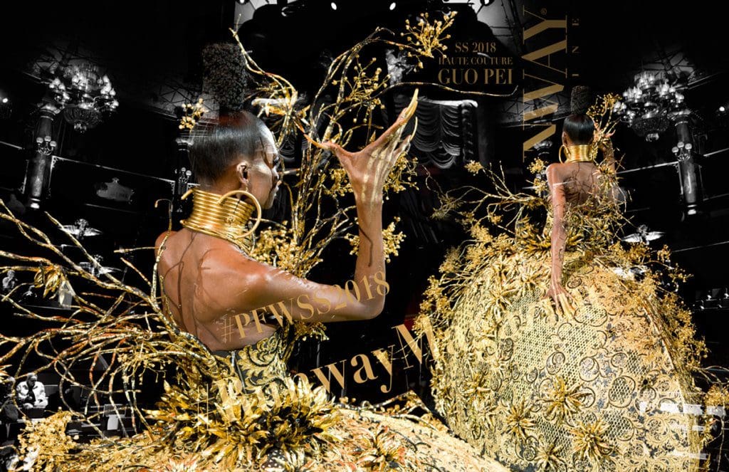 Guo Pei Haute Couture Spring Summer 2018 by Runway Magazine GUO PEI Runway Magazine Spring Summer 2018