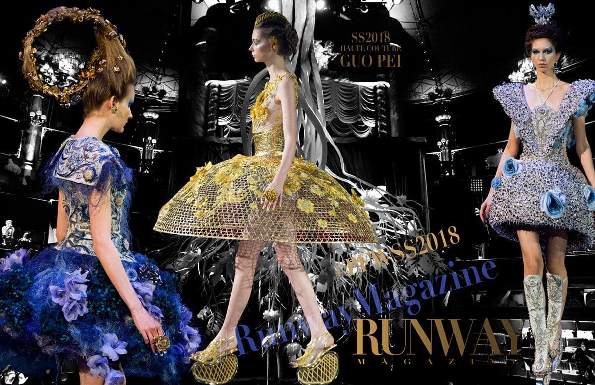 Guo Pei Haute Couture Spring Summer 2018 by Runway Magazine