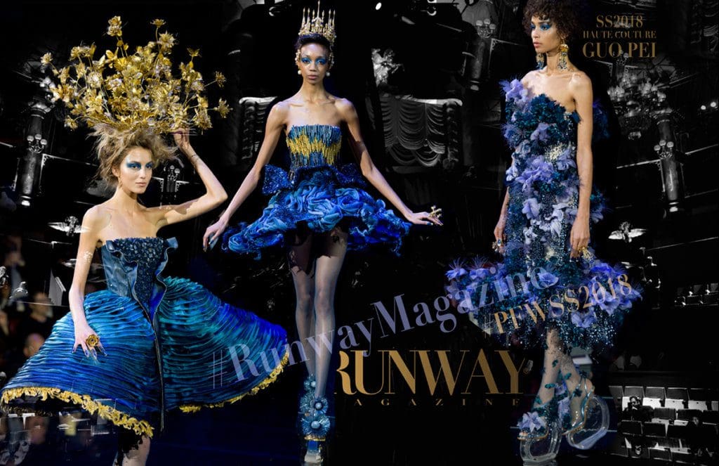 Guo Pei Haute Couture Spring Summer 2018 by Runway Magazine GUO PEI Runway Magazine Spring Summer 2018