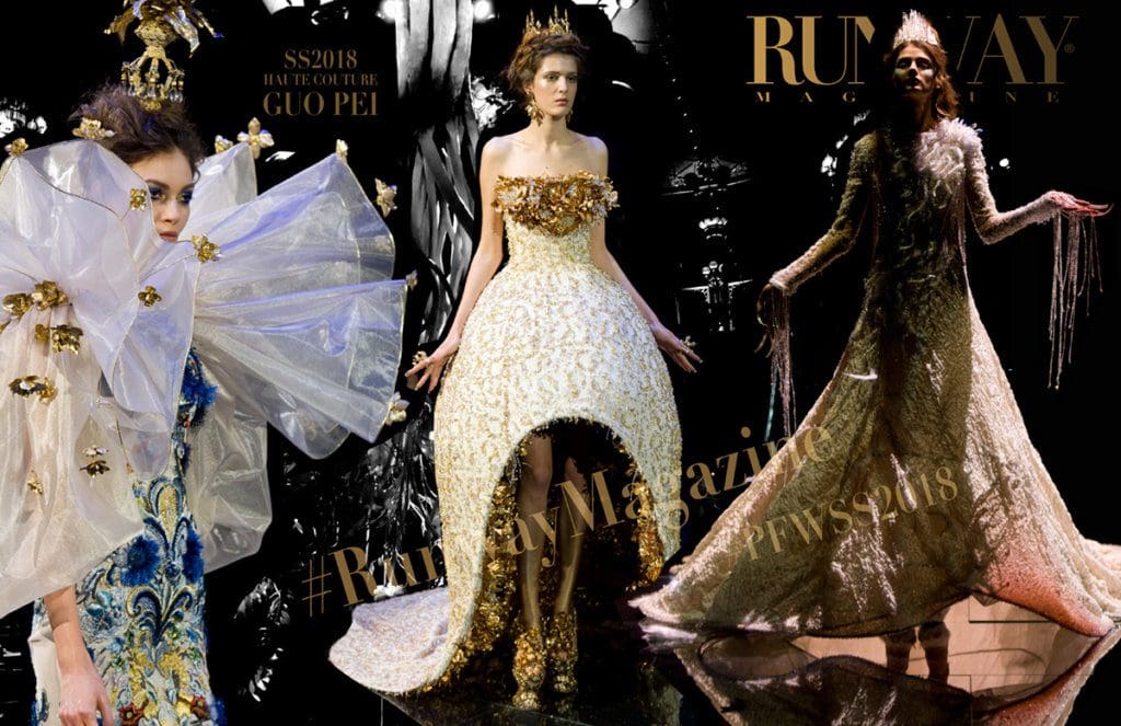 Guo Pei Haute Couture Spring Summer 2018 by Runway Magazine GUO PEI Runway Magazine Spring Summer 2018