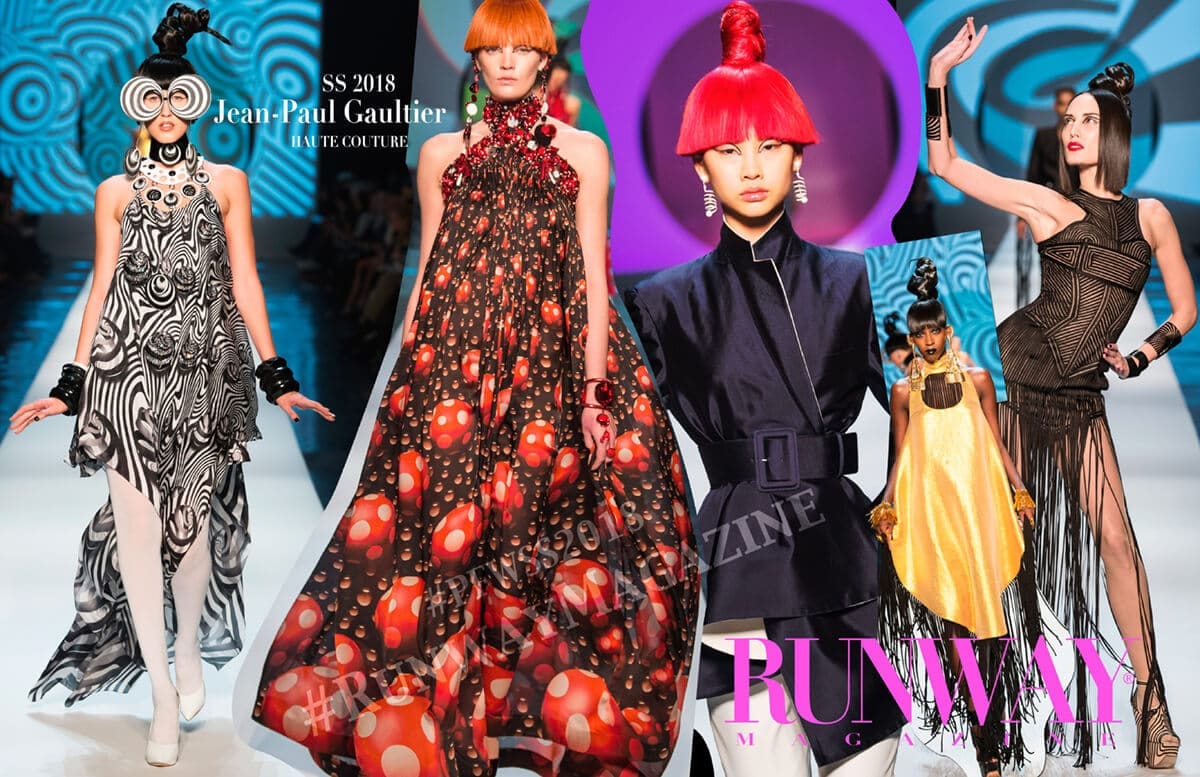 ジャンポールゴルチエオートクチュール2018年春夏 Runway 雑誌
