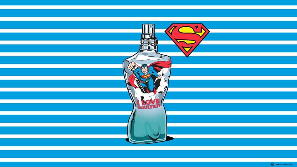 Jean-Paul-Gaultier-Runway-Magazine-comic-super-man-commercial Jean Paul Gaultier with Superman and Wonder Woman
