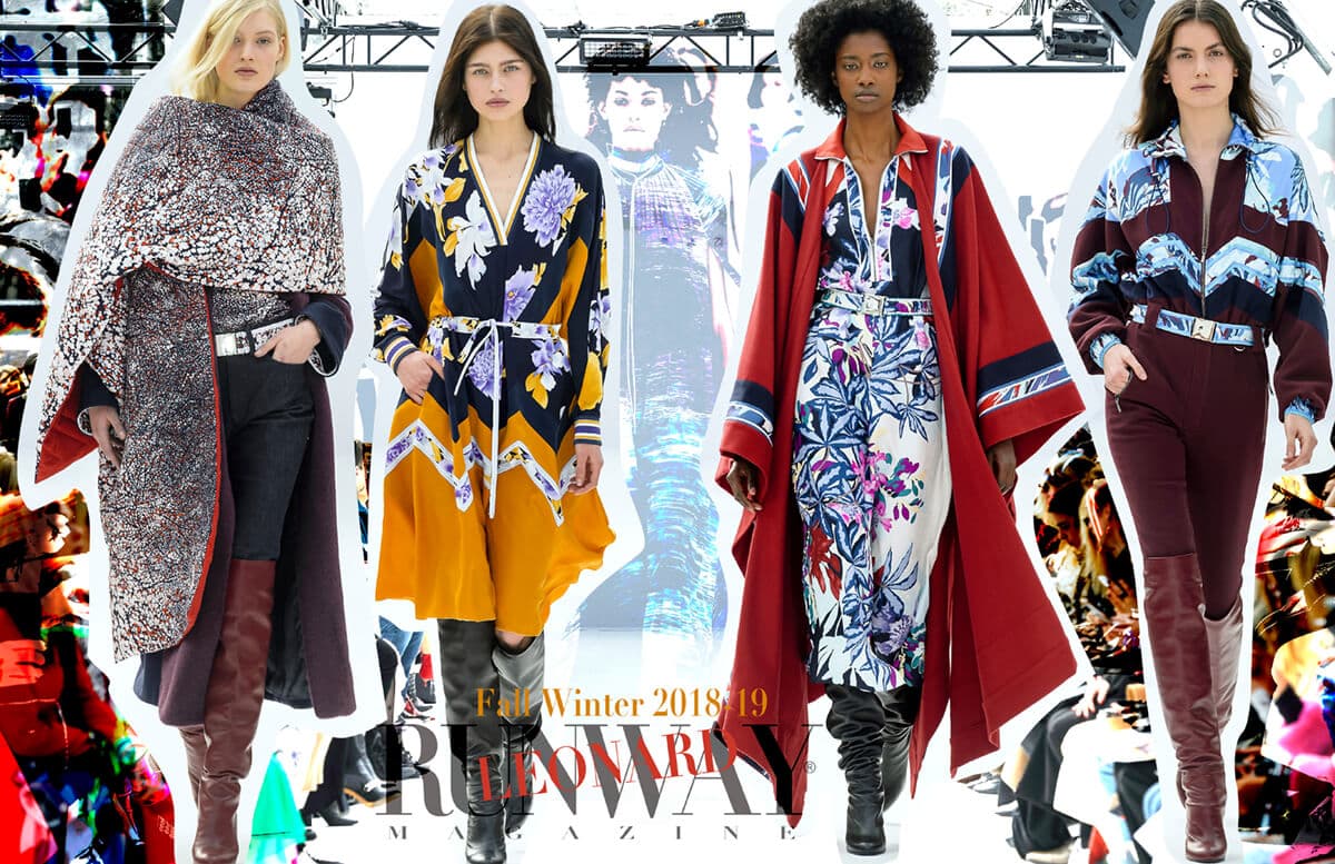 LEONARD Herbst-Winter 2018-2019 von Runway Zeitschrift Paris FW