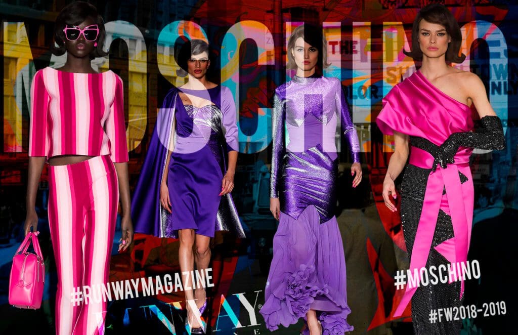 Moschino Fall Winter 2018-2019 by Runway Magazine Milan Fashion Week