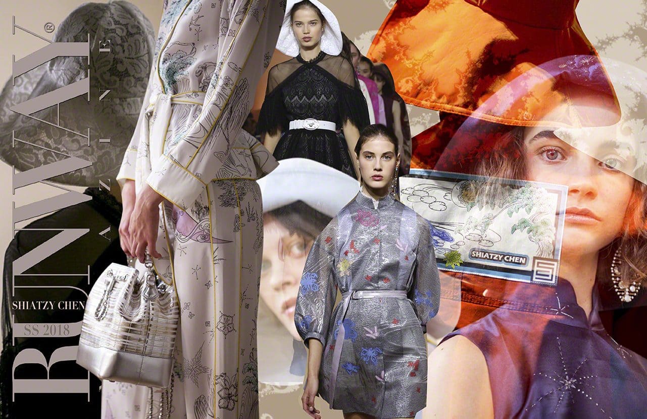 Shiatzy Chen Spring Summer 2018 por Runway revista