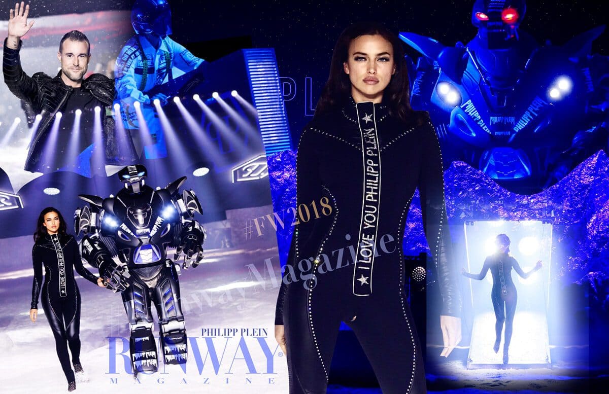 PHILIPP PLEIN PLEINSPACEINVASION von Runway Magazin NYFW Herbst Winter 2018-2019
